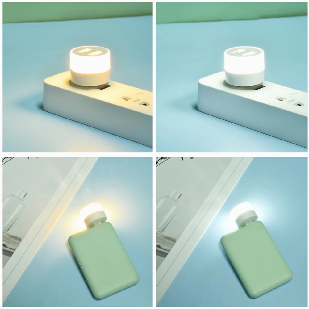 Lampu Baca LED 2 in 1 Multifungsi Dengan Port Charger USB