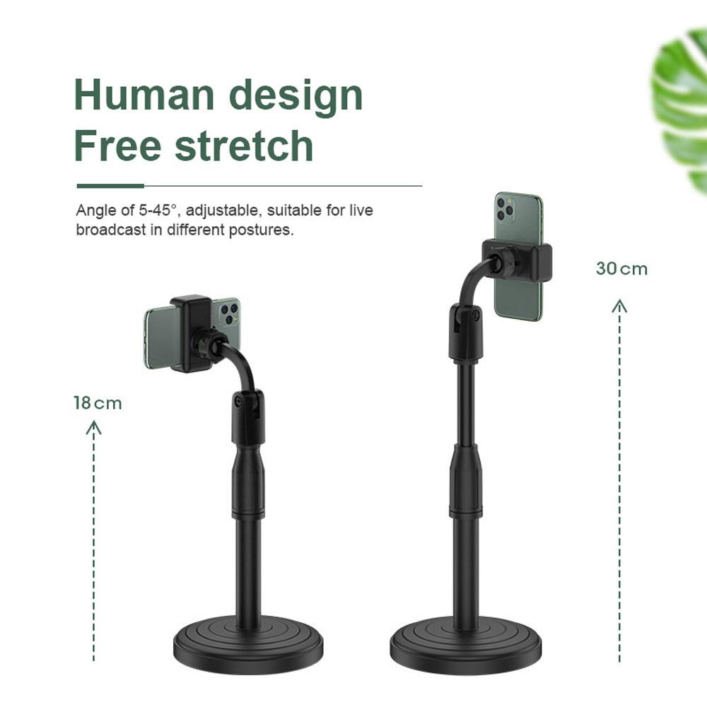 Lanfy Desktop Stand Lazy Creative Simple Bracket Tripod Desktop lift Handphone Holders Adjustable Phone Holders