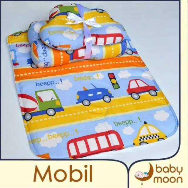 Matras Set Bantal Guling Bayi Kasur bayi, Matras set baby moon