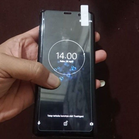 Tempered glass sony Xperia XZ3 Clear Bening Docomo Au softbank Global