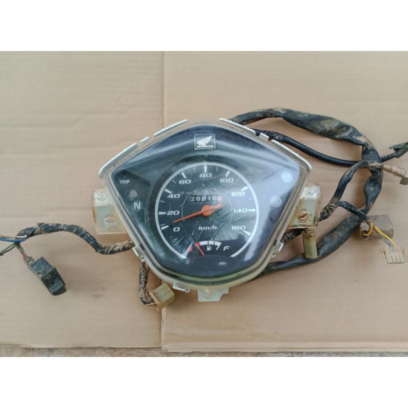 spedometer Honda Revo fit lama original Spedo Revo fit karbu original