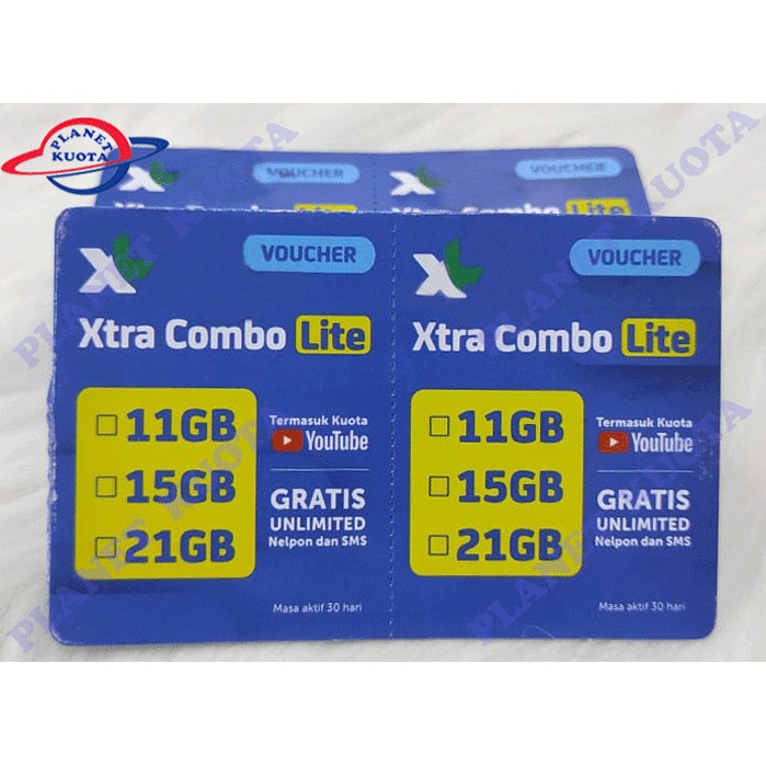 Voucher Data XL Combo Lite 4+ (40GB)