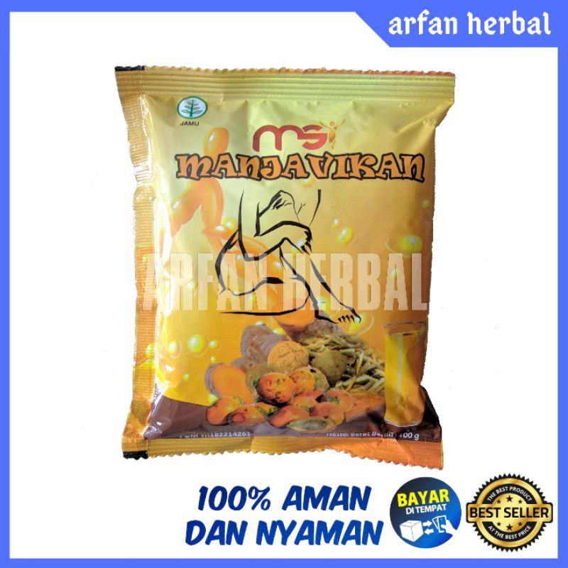 MSI MANJAVIKAN / MSI / ORIGINAL PER SACHET ISI 100GRAM / UNTUK KEWANITAAN