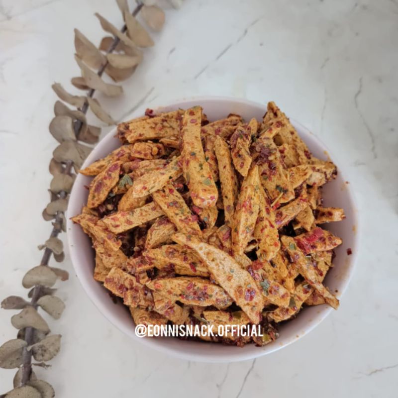 

Basreng pedas daun jeruk