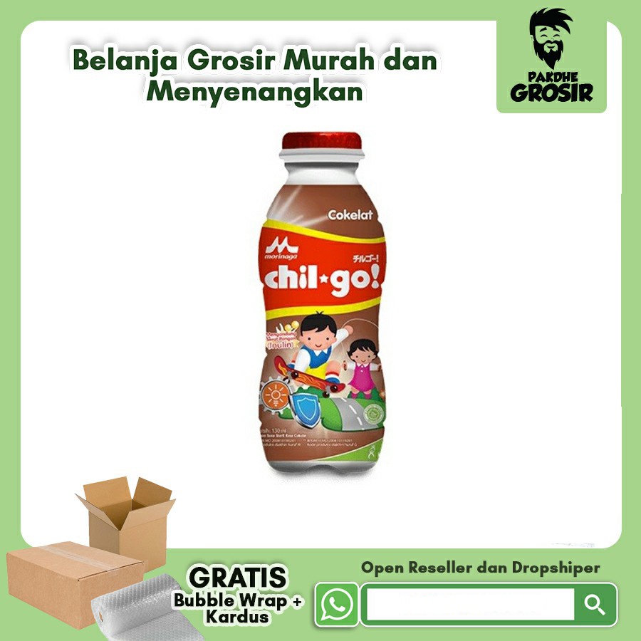 

Chilgo Morinaga Rasa Coklat 140 ml Susu Anak