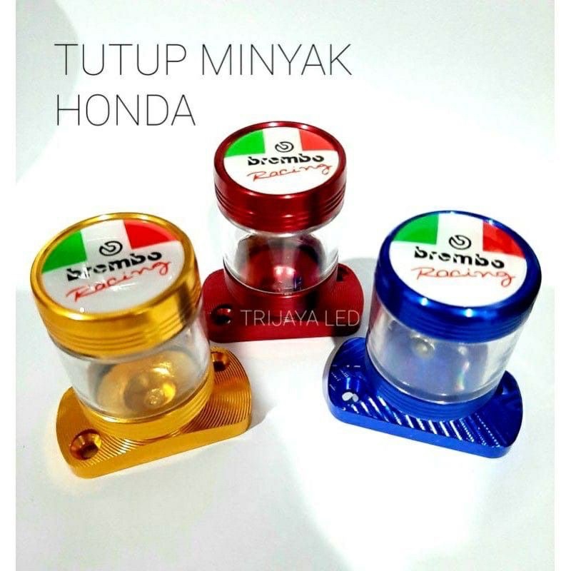 Tutup Minyak Rem Honda - Stempel Kaca Variasi beat vario scoopy baut silang - Variasi