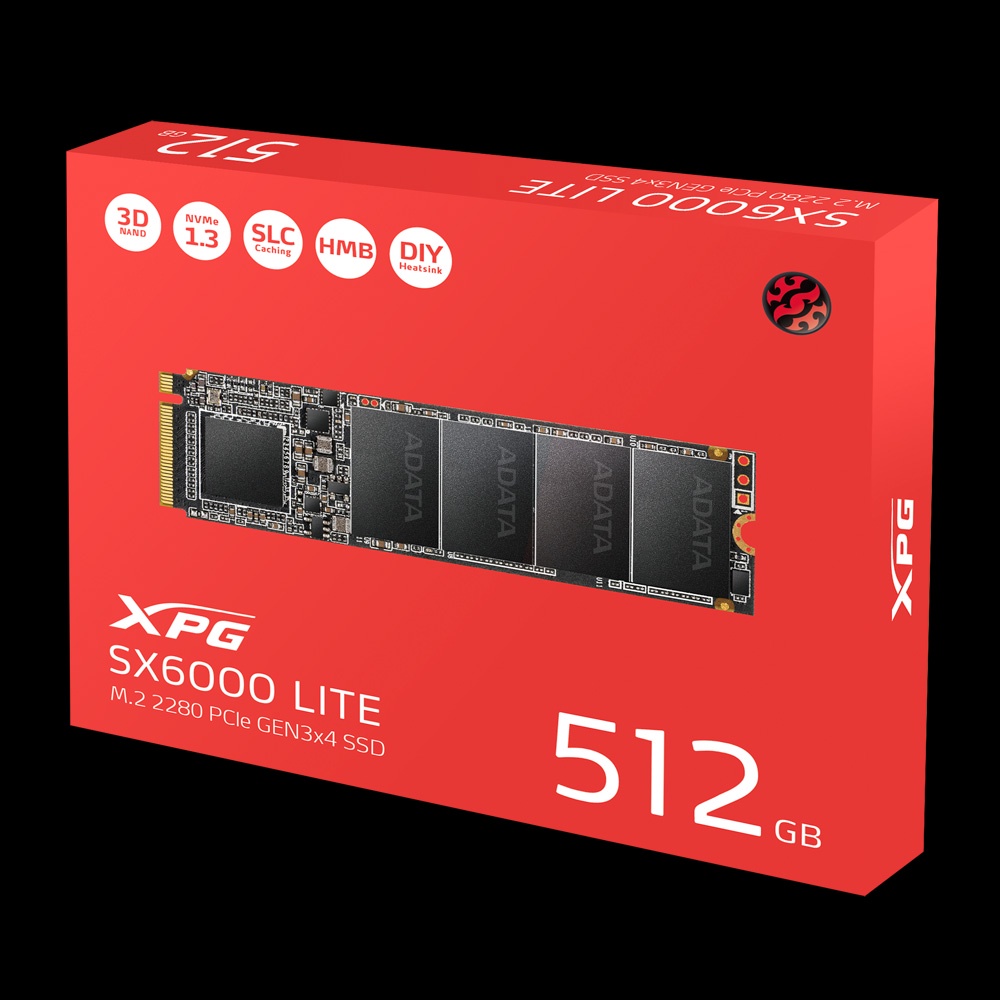 ADATA SSD XPG SX6000 LITE 512GB SX6000LITE 512 GB NVME M2