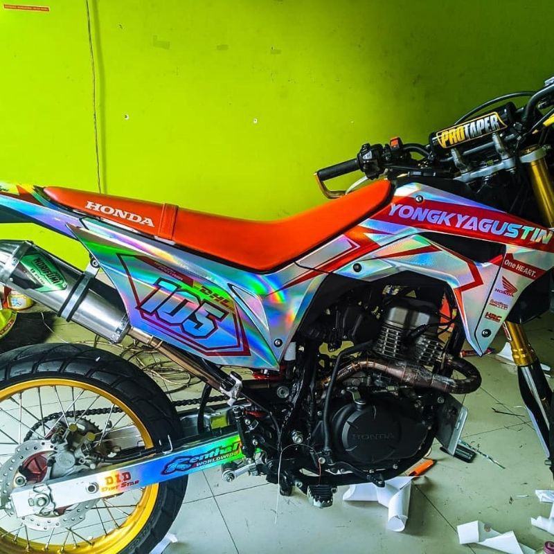dekal Stiker fullbody crf 150L hologram