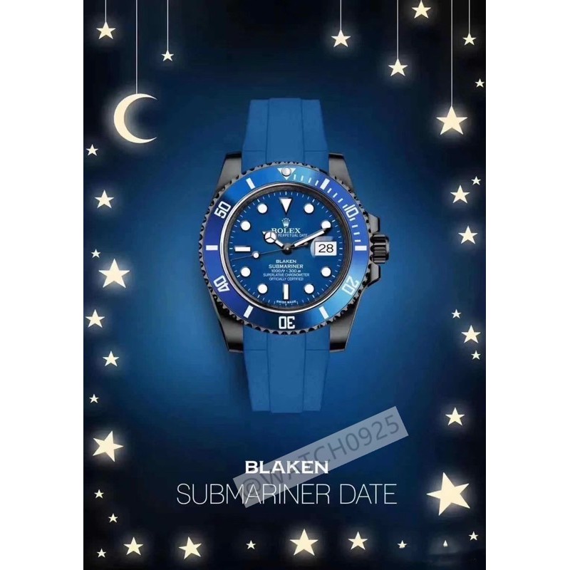 （free box）Jam tangan rolex gel rsubmariner Rubber jam tangan pria cowok Harga Grosir Fashion g10