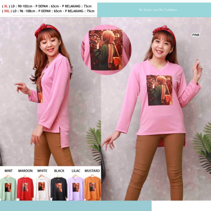 MG kaos wanita premium / Babyterry import / baju atasan wanita / DTF