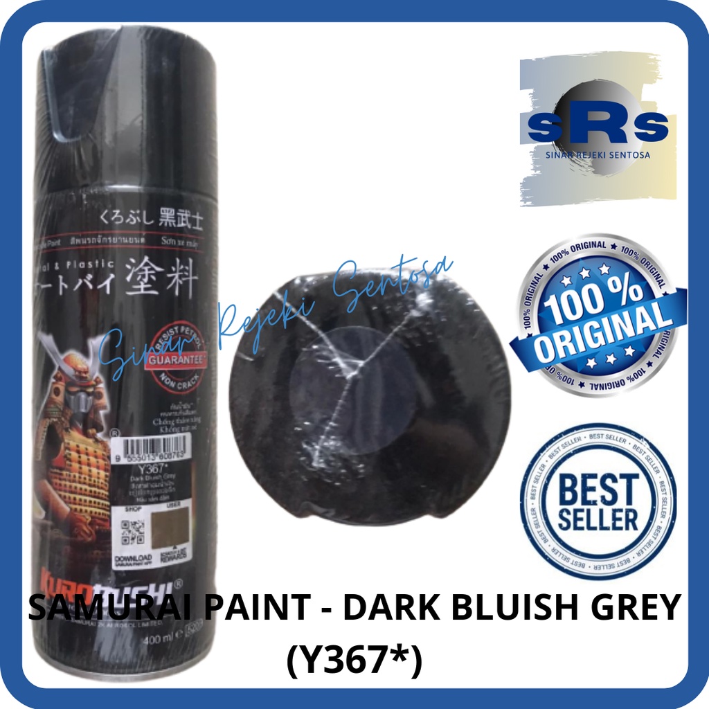 SAMURAI PAINT - CAT SAMURAI AEROSOL Y367* DARK BLUISH GREY