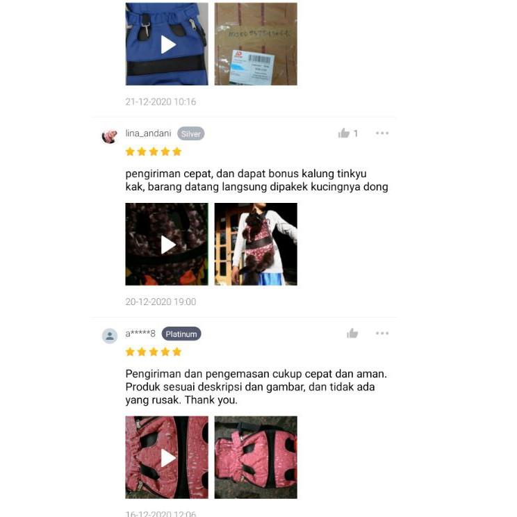 ☇ GENDONGAN KUCING ANJING / GENDONGAN ANJING KUCING /TAS KUCING / RANSEL DEPAN KUCING ✪