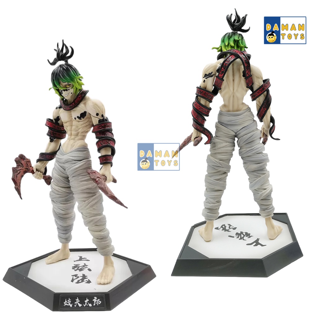 Pajangan Figure Iblis Gyutaro Daki Action Figure Anime Demon Slayer Kimetsu No Yaiba Koleksi