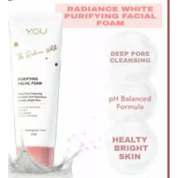 The Radiance White Purifying Facial Foam