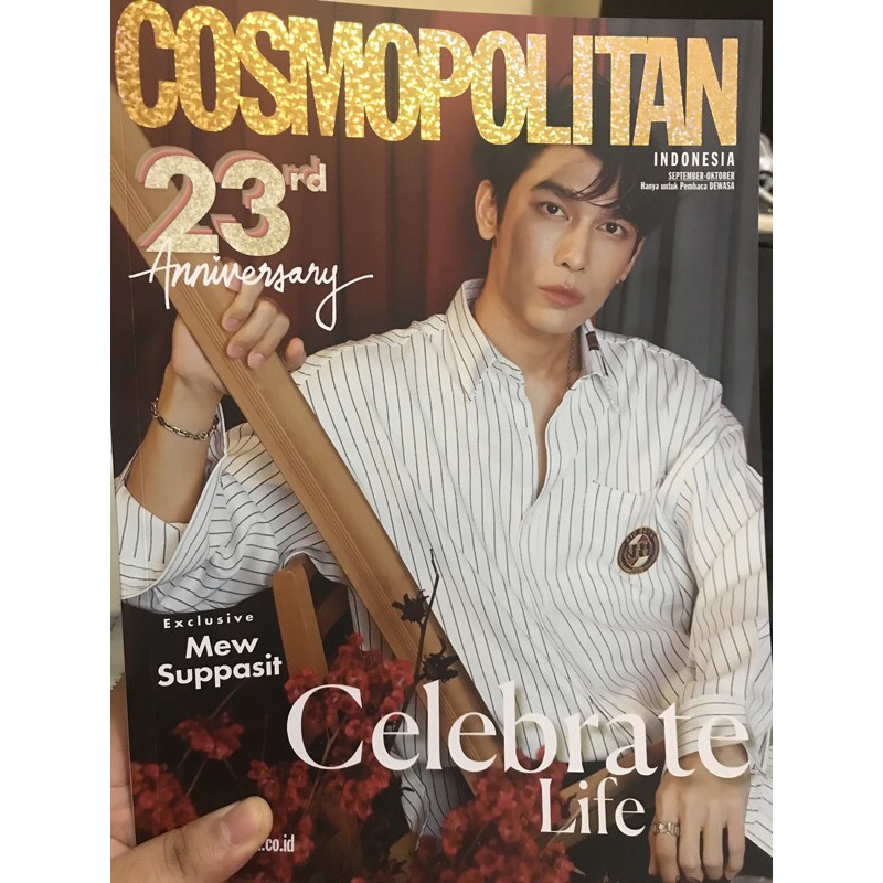 majalah cosmopolitan edisi mew suppasit