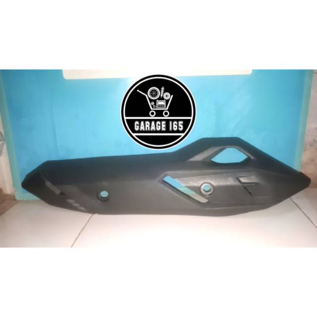 tameng knalpot vario 125,150 led 2017 / tutup knalpot vario 125,150 led 2017