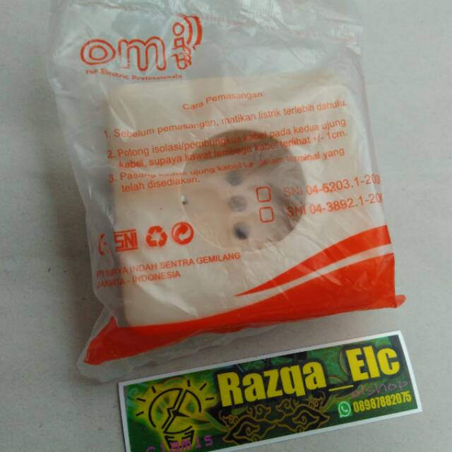 Stop Kontak IB tanam OMI OM971N