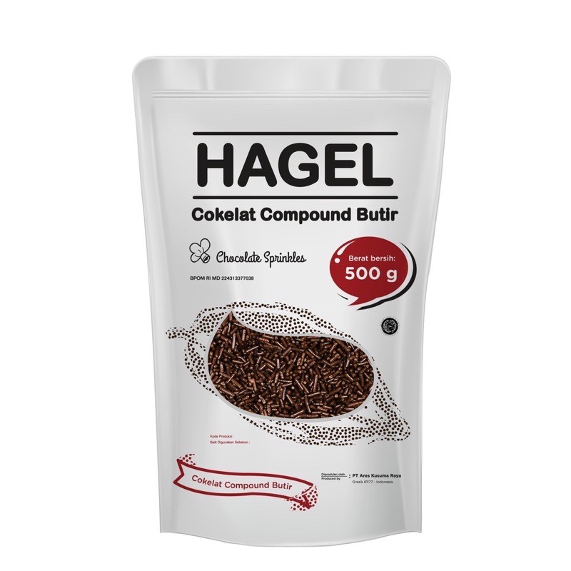 

Hagel meses Coklat Butir 500gram