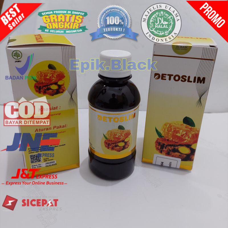 Madu Detoslim Asli Madu Penurun Badan Herbal Madu Penghilang Lemak 100% Terbukti