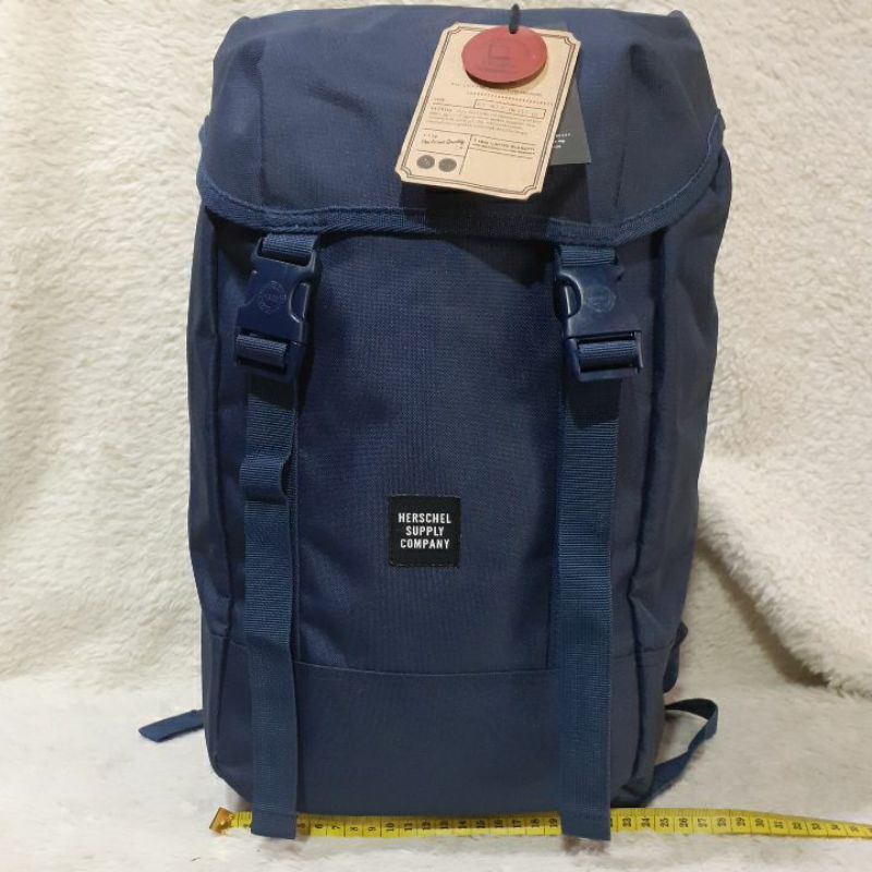 Tas Ransel Second / Preloved / HERSCHEL Backpack Biru with tag