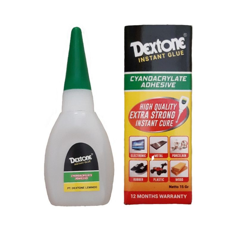 

Lem Besi Instant Glue Lem Gila Dextone 15 gram