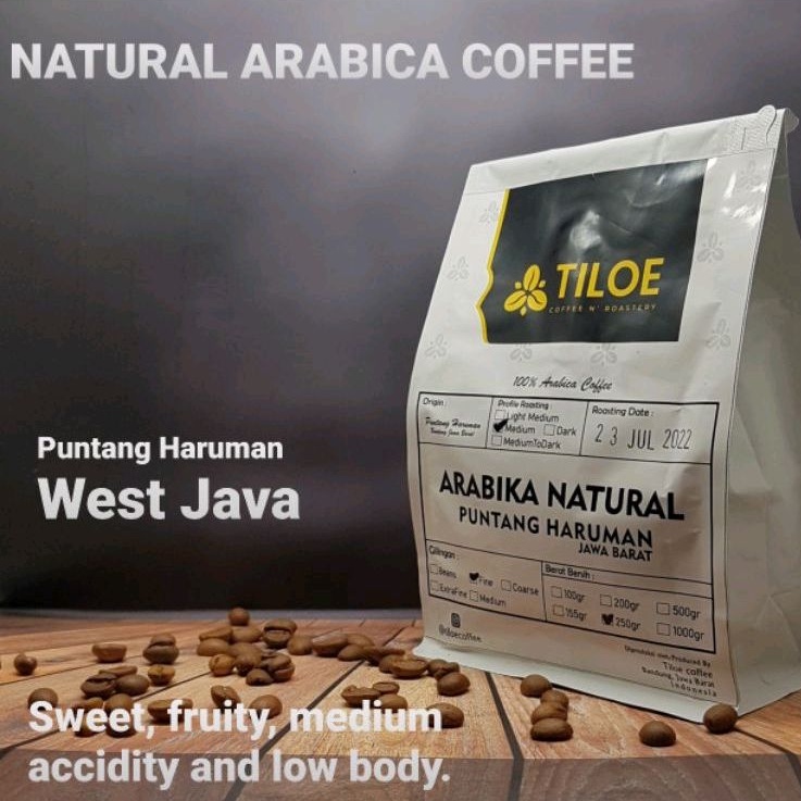 

Kopi Arabika Natural puntang Jawa Barat 250gram