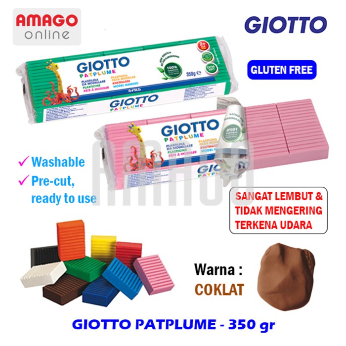 GIOTTO PATPLUME 350 grams - BROWN - 510106