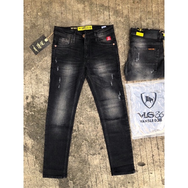 Celana panjang jeans pria terbaru masa kini/celana panjang jeans street/celana panjang pria skiny