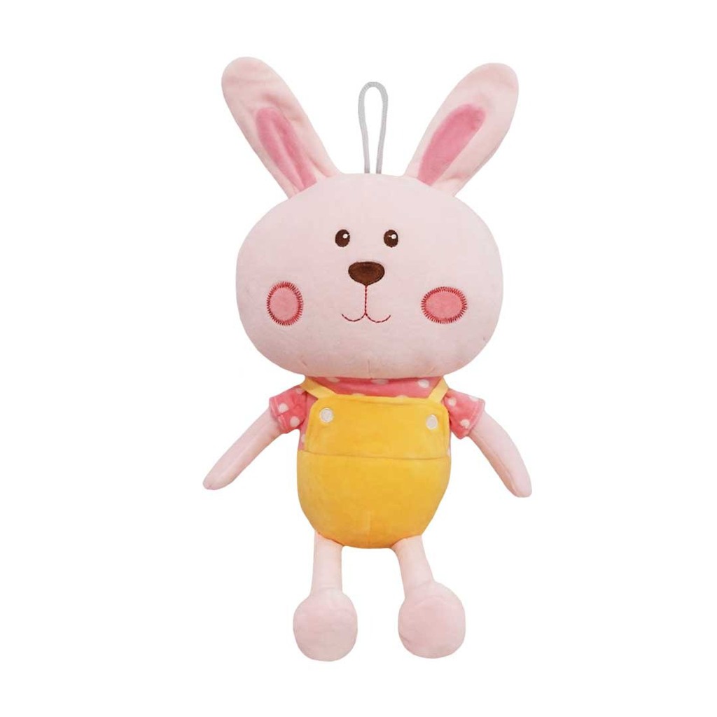 Boneka Kelinci Istana Boneka Rabbit Overall bunny jelly bahan squisy halus