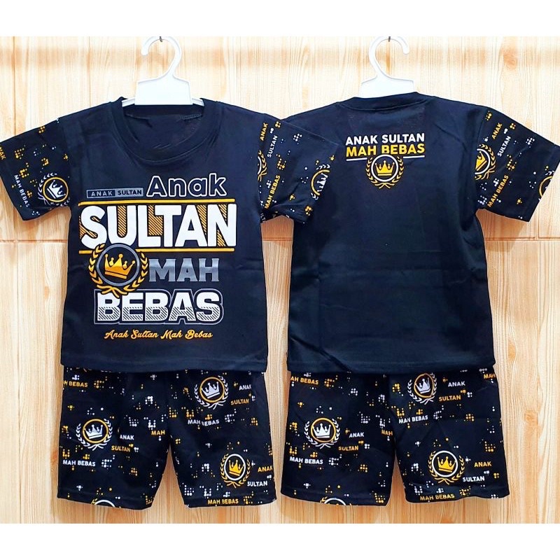 Setelan anak motif hewan lucu kids / baju anak murah