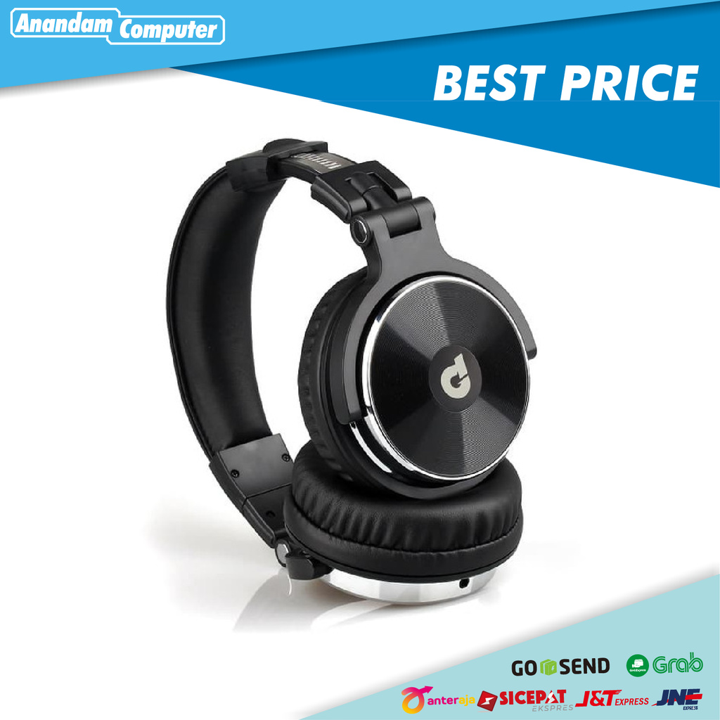 dbE DJ100 High Quality Foldable DJ Headphone w/ Detachable Cable