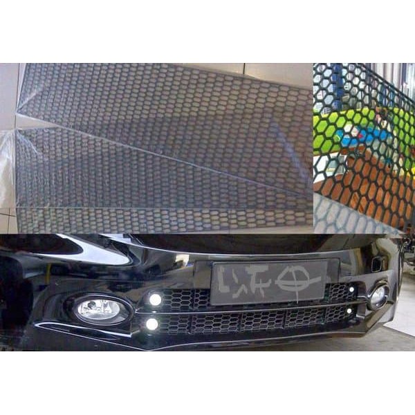 ABS HONEYCOMB MESTI GRILL SHEET GRILL BUMPER DEPAN