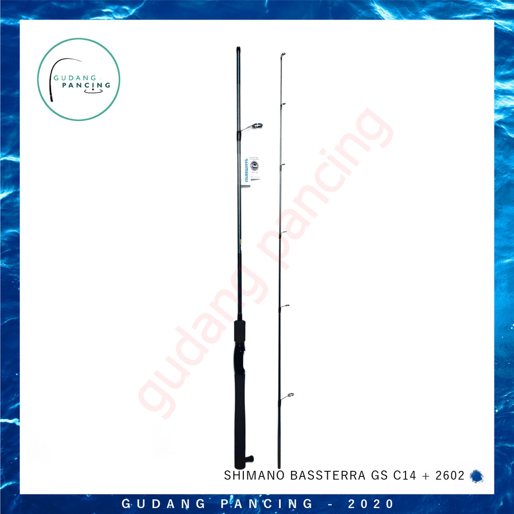 Rod Joran Pancing Shimano Bassterra GS C14+ 2602