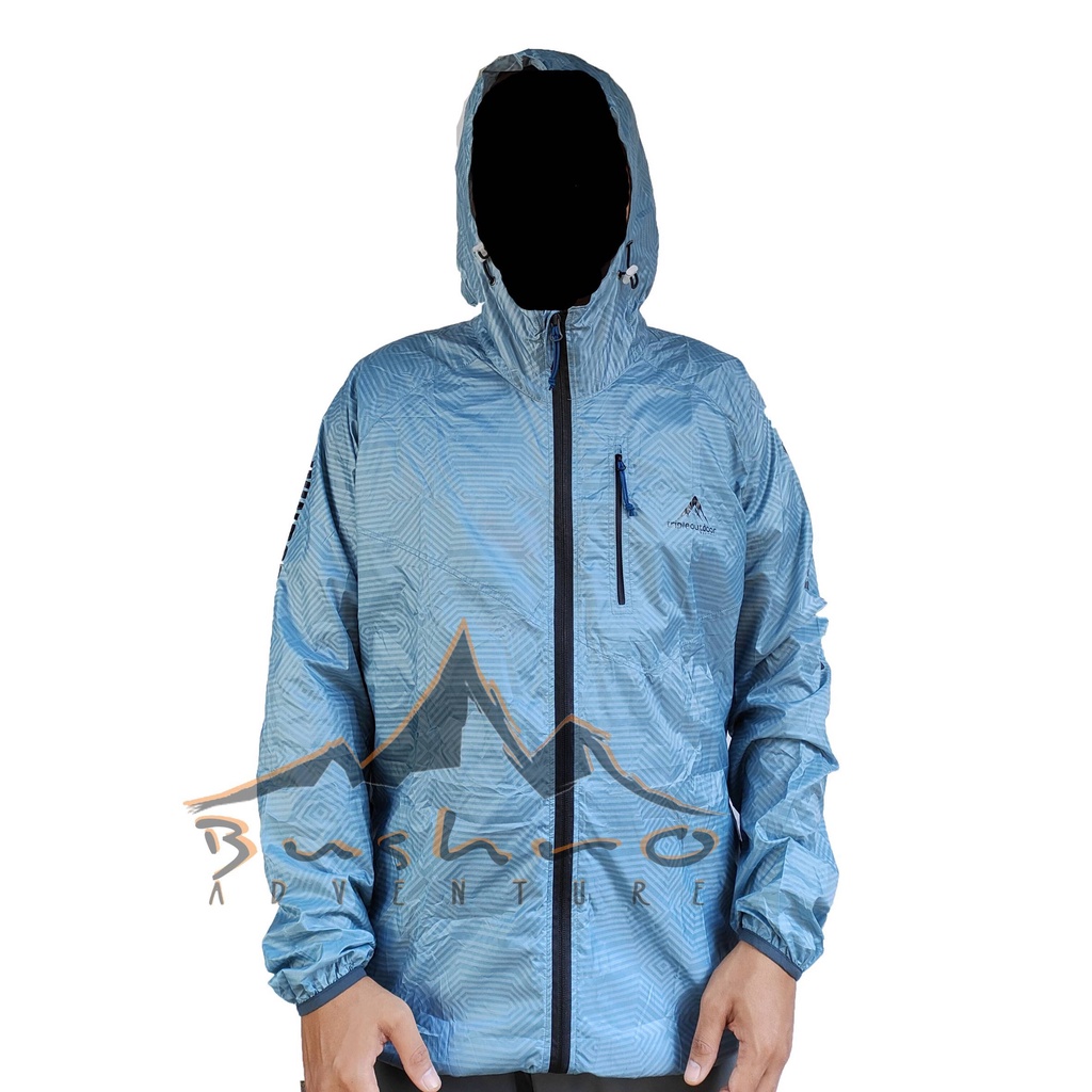 Jaket Ultralight Triple Outdoor - Packable Jaket - Jaket Running Windstopper