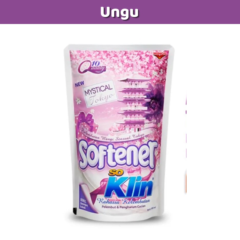 Soklin Softener 900ml ( Pouch )