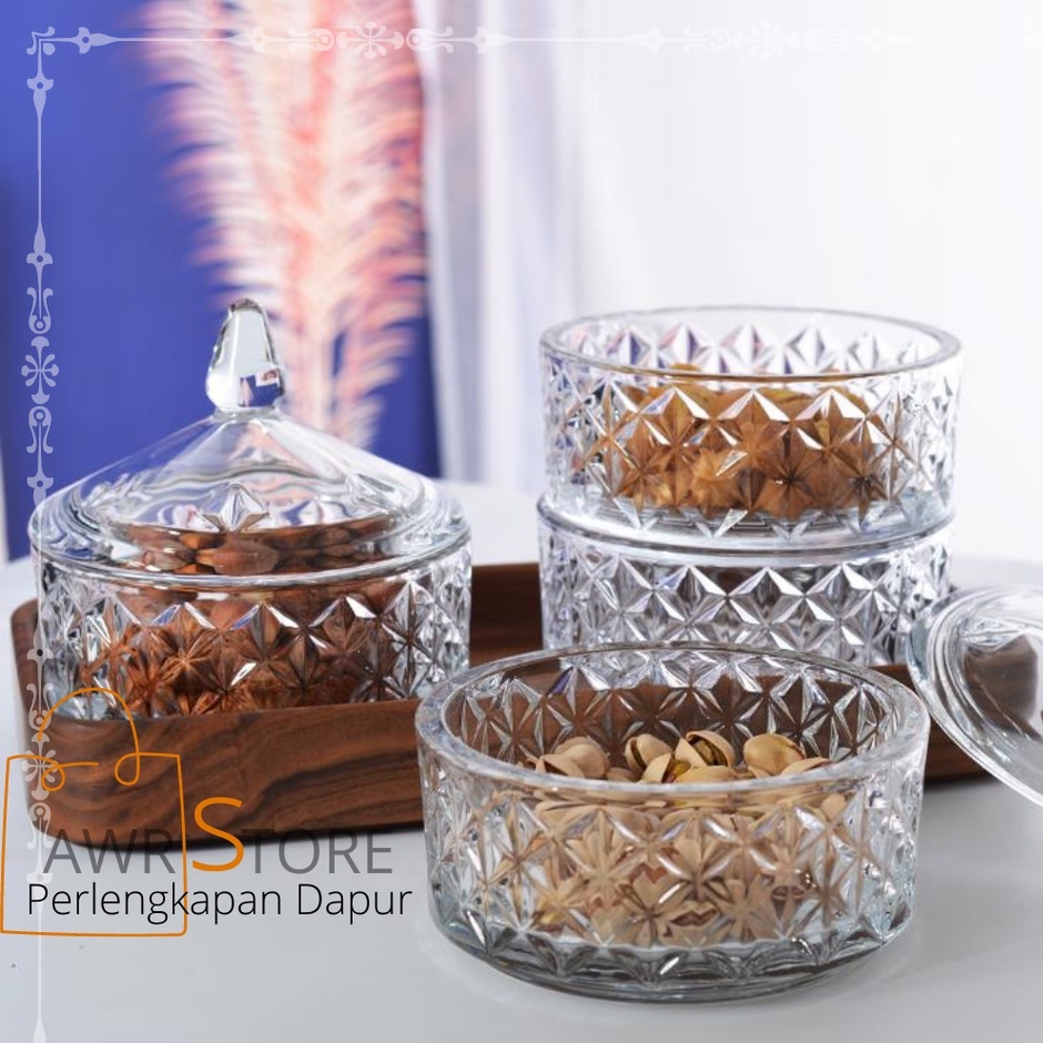 1SET TOPLES KACA KRISTAL KUALITAS PREMIUM MODEL MINIMALIS TEBAL DAN KOKOH BERISIKAN 2PCS TOPLES 1PCS