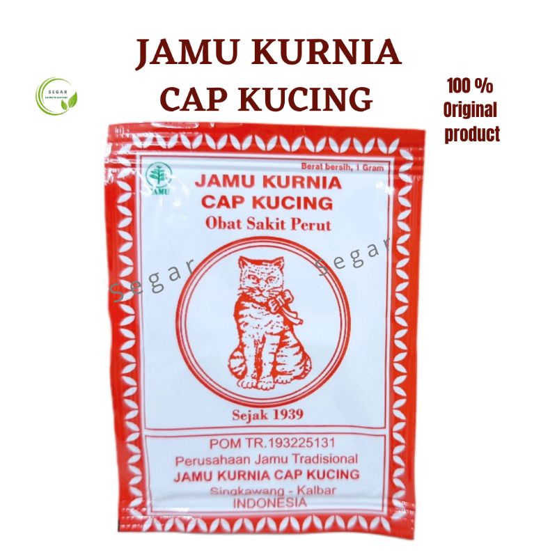 Jamu Kurnia Cap Kucing Obat Sakit Perut