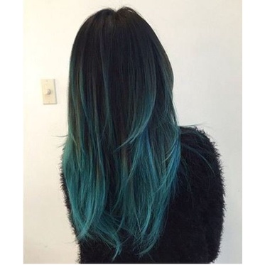 COLOR ME WATER BLUE hair color cream cat pewarna rambut