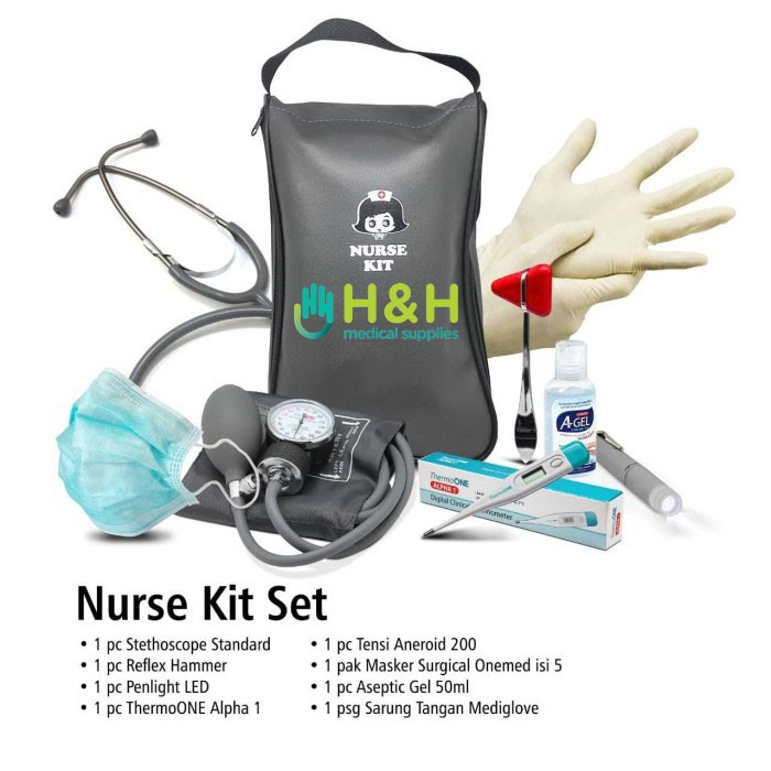 Nurse Kit / Perlengkapan Suster / P3k