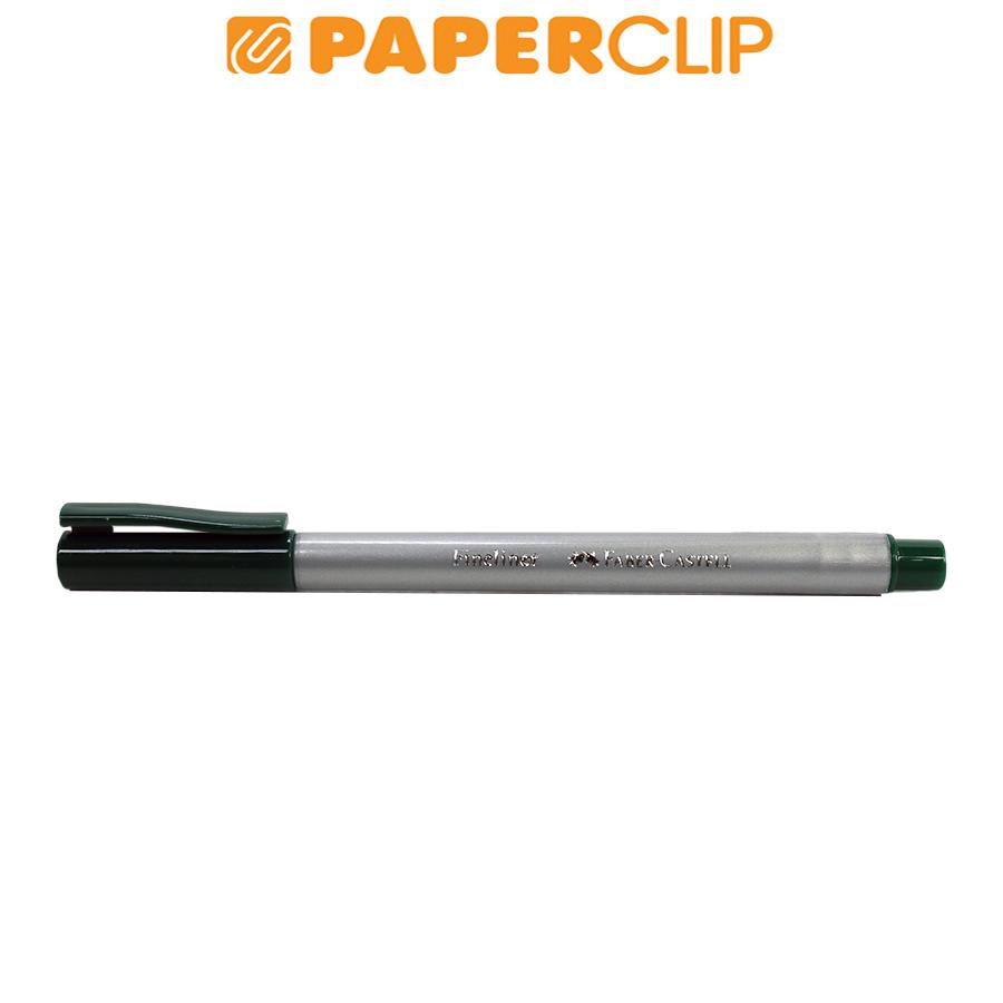 

BALLPOINT FABER CASTELL 151260 FINELINER HUNTER GREEN