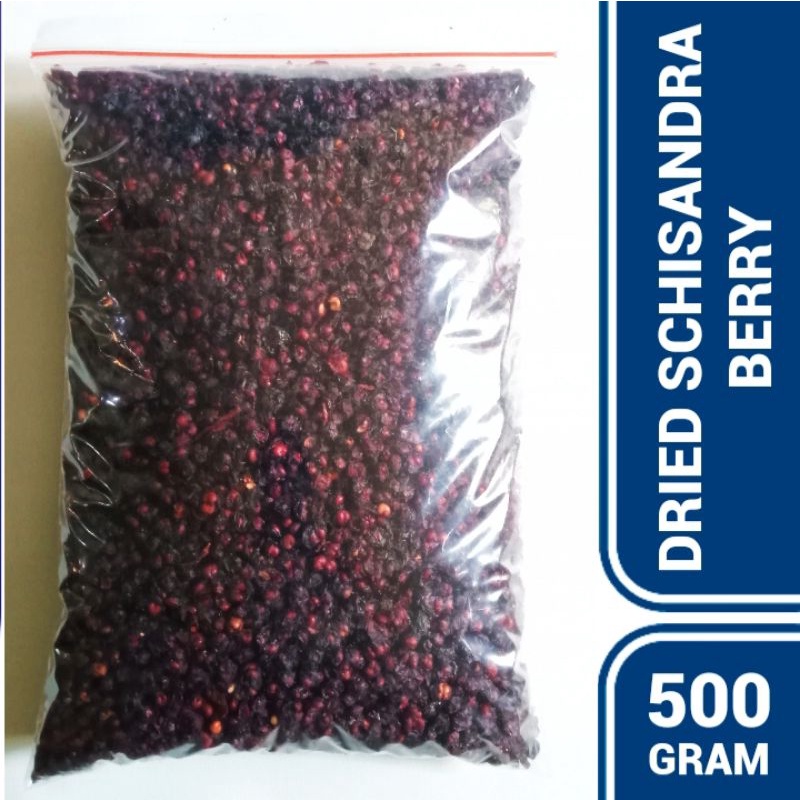 Premium Quality Dried Schisandra Berry / Wu Wei Zi / Omija - 500 Gram