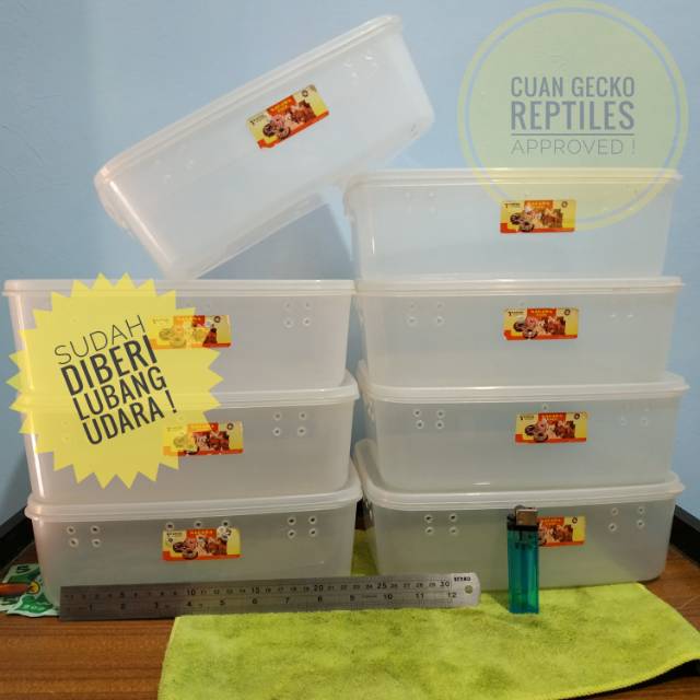 Kotak Box Leopard Gecko Tinggi Nagawa Pack