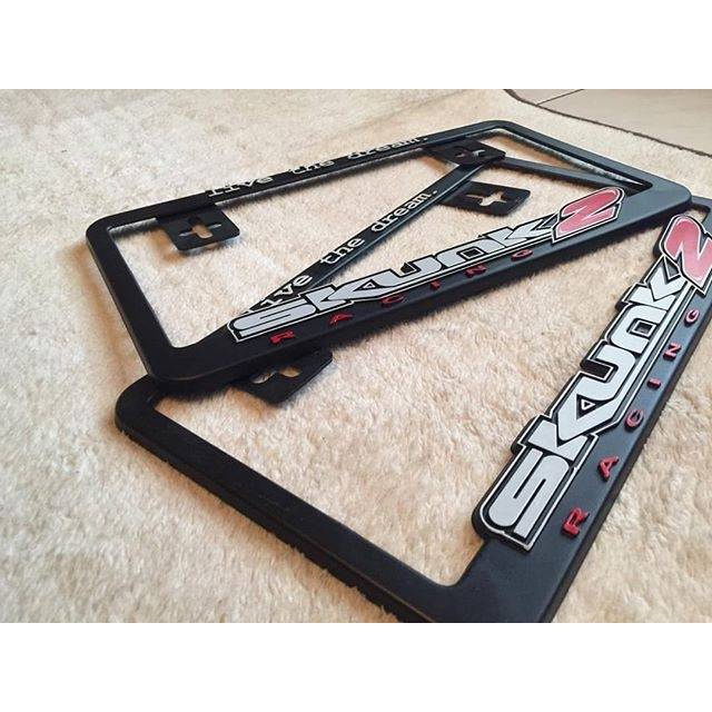 frame plat nomor mobil jdm skunk2