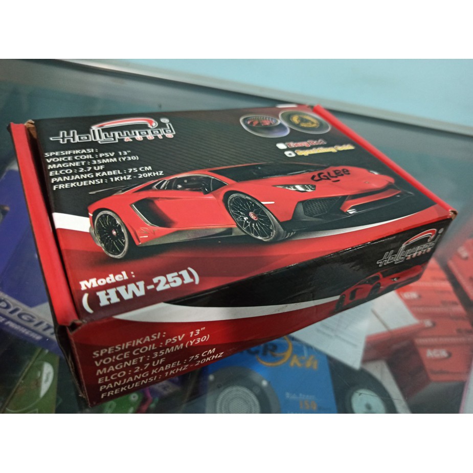 tweeter speaker mobil top produk HOLLYWOOD HW251 jernih nyaring