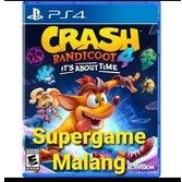 Crash Bandicoot 4 PS4 PS 4 Its About Time Sony Playstation Game Gaming