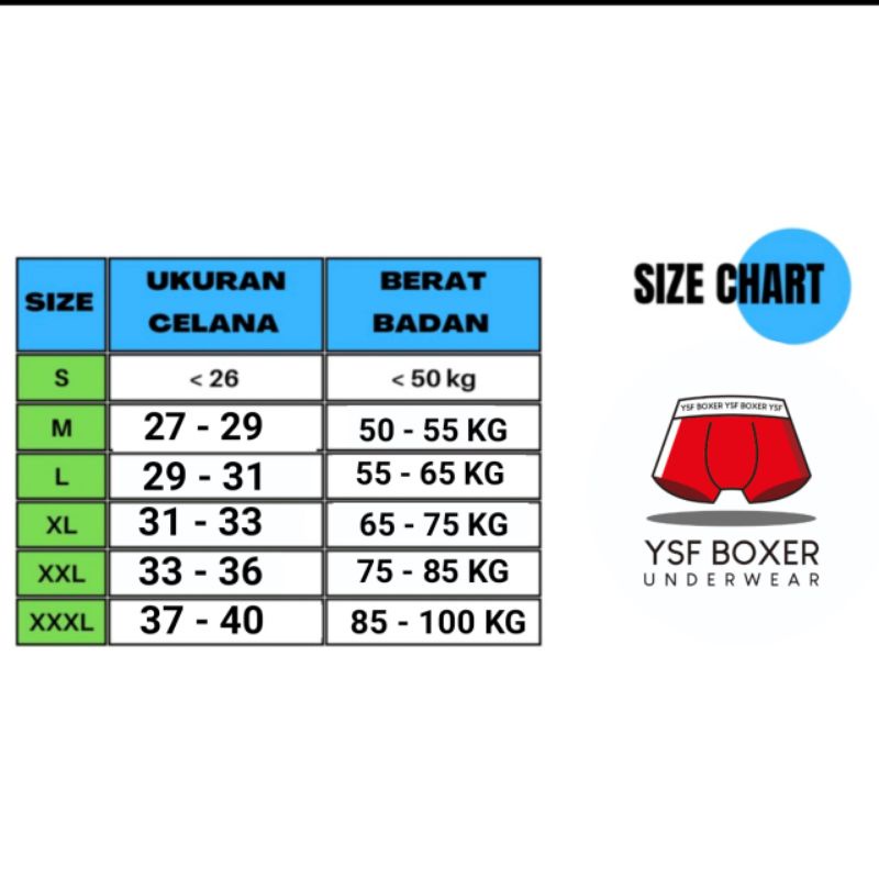 (6 PCS) CD BOXER JUMBO 100% SPANDEK CUTTON