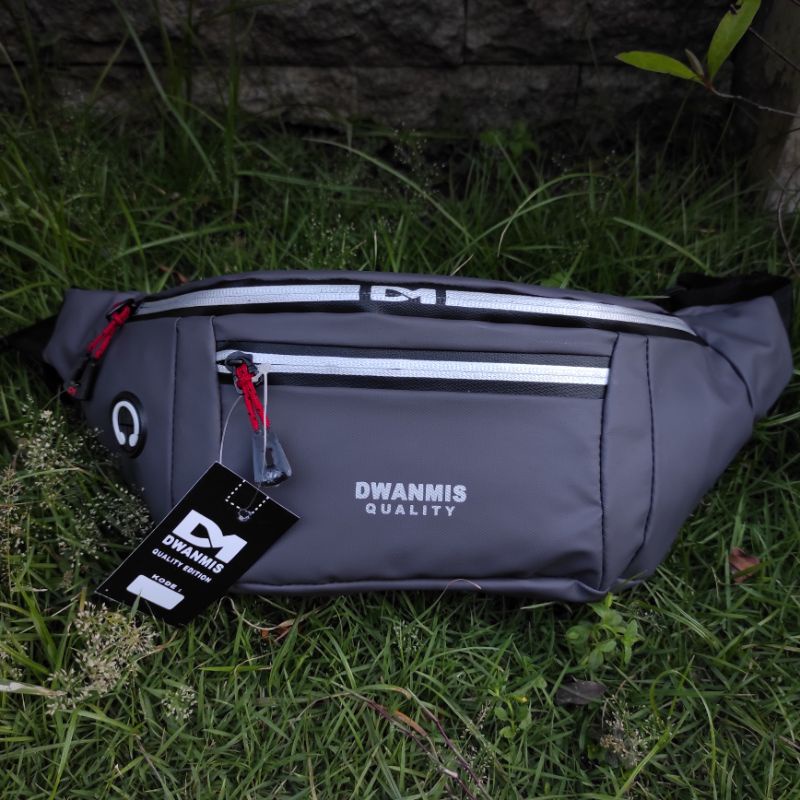 [DM4] Waist Bag Pria Original Dm | Tas Selempang Pria Distro | Tas Pria Waterproof