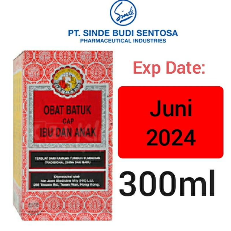 Obat Batuk Cap Ibu Dan Anak / OBIDA 300 ml