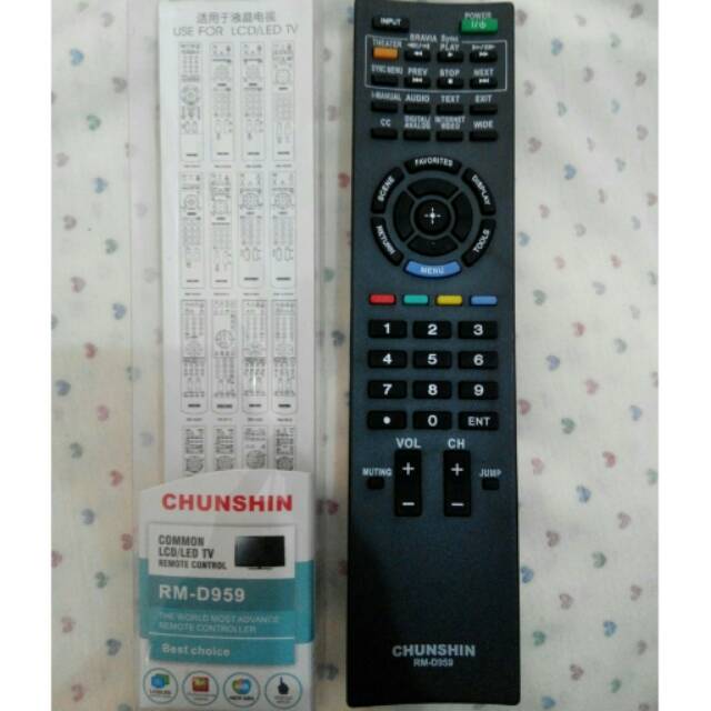 REMOTE/REMOT TV LCD/LED SONY BRAVIA MULTI