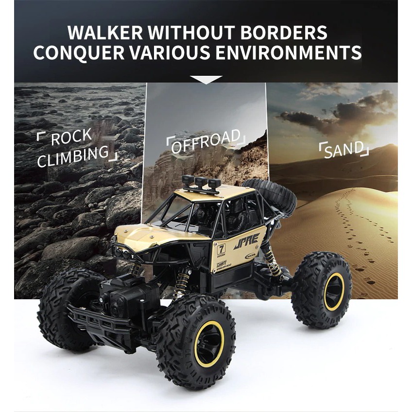 4WD RC Rock Crawler Remote Control OFFROAD 1:16 RC Truck Crawler RC